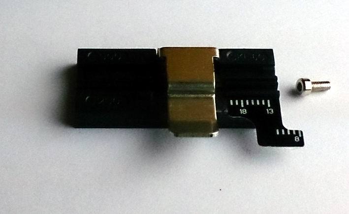 Support de Fiber 3 en 1 pour fibre de 250um,900um et 3MM, une pièce