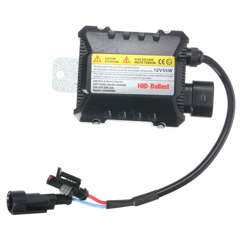 12V Universele Xenon Hid Vervanging Conversie Kit Digitale Dc Ballast Voor Truck Bus Offroad Tractor Eenvoudige Installatie 35W-55W: 55W