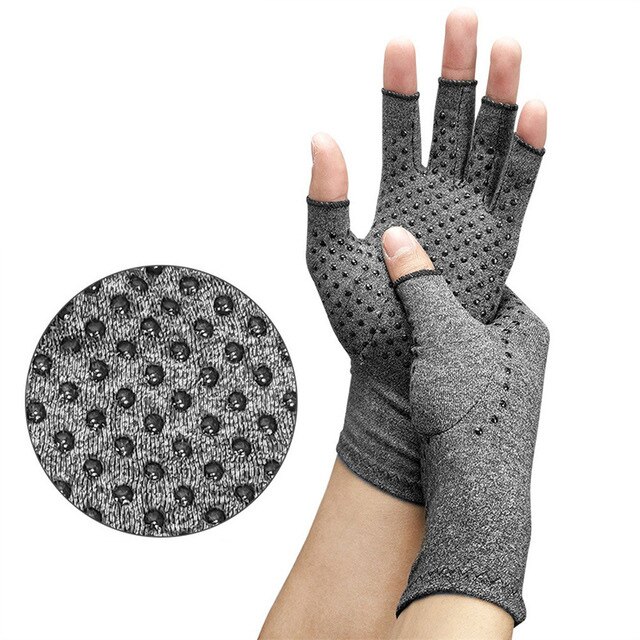 Kompressionsgigt handsker premium leddgigt ledsmerter hånd handsker sportsterapi åbne fingre kompressionshandsker: Stil 1 / M