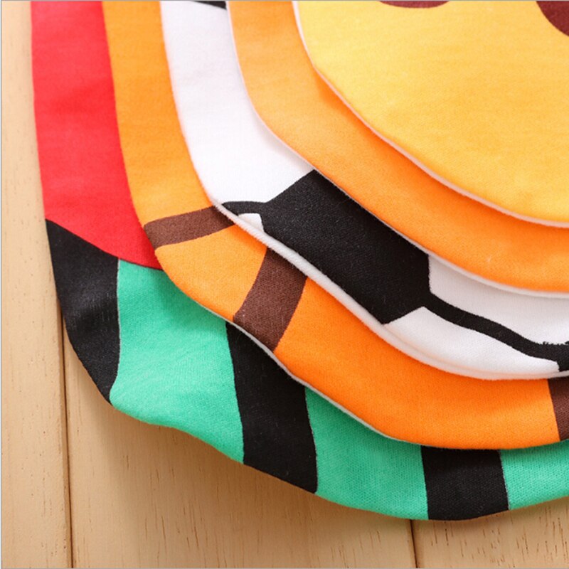 Melancia babadores de tecido babador à prova dwaterproof água material do bebê burp pano bandana bebê bellies bib