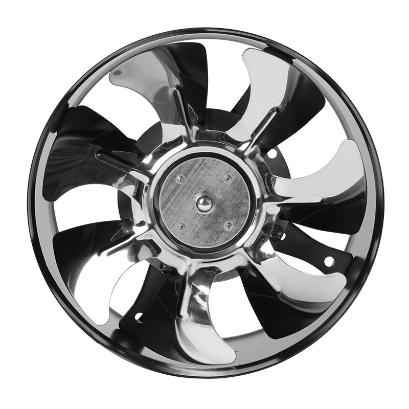 Stainless Steel 4 Inch Inline Duct Fan Pipe Ventilation Exhaust Fan Air Ventilator Mini Extractor Bathroom Wall Attic Fan