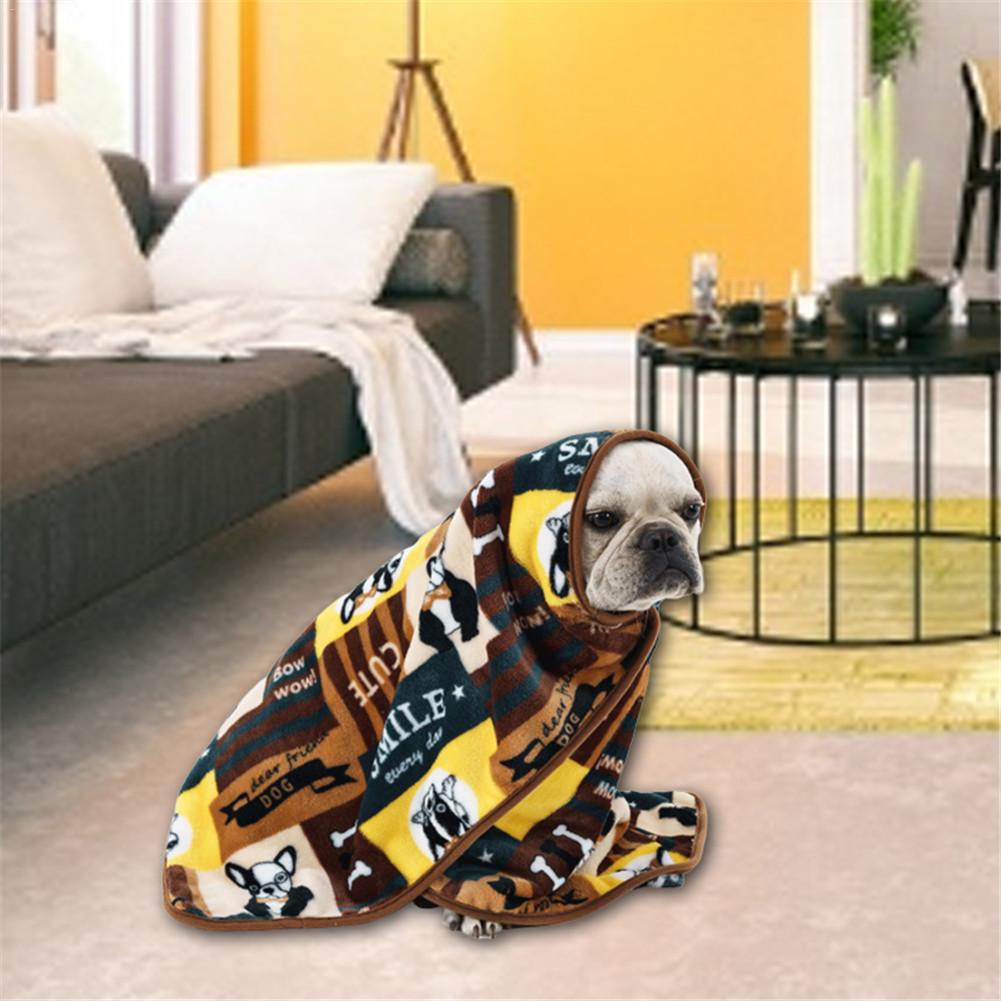 1 Pcs Pet Zachte Huisdier Deken Winter Hond Kat Bed Mat Warm Slapen Matras Small Medium Honden Katten Flanel Huisdier levert