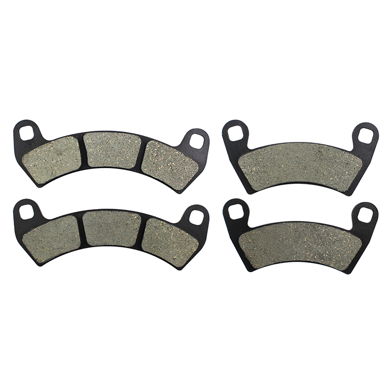 Piezas de motocicleta, pastillas de freno delanteras y traseras, discos para POLARIS RZR XP 4 Turbo XP Turbo Pro Turbo FA680 FA656: 1 Pair Front  Rear