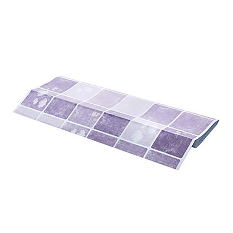 Mosaico 4 colores papel de aluminio autoadhesivo Anti aceite papel tapiz para cocina resistente a altas temperaturas 60x100cm decoración adhesiva: A4