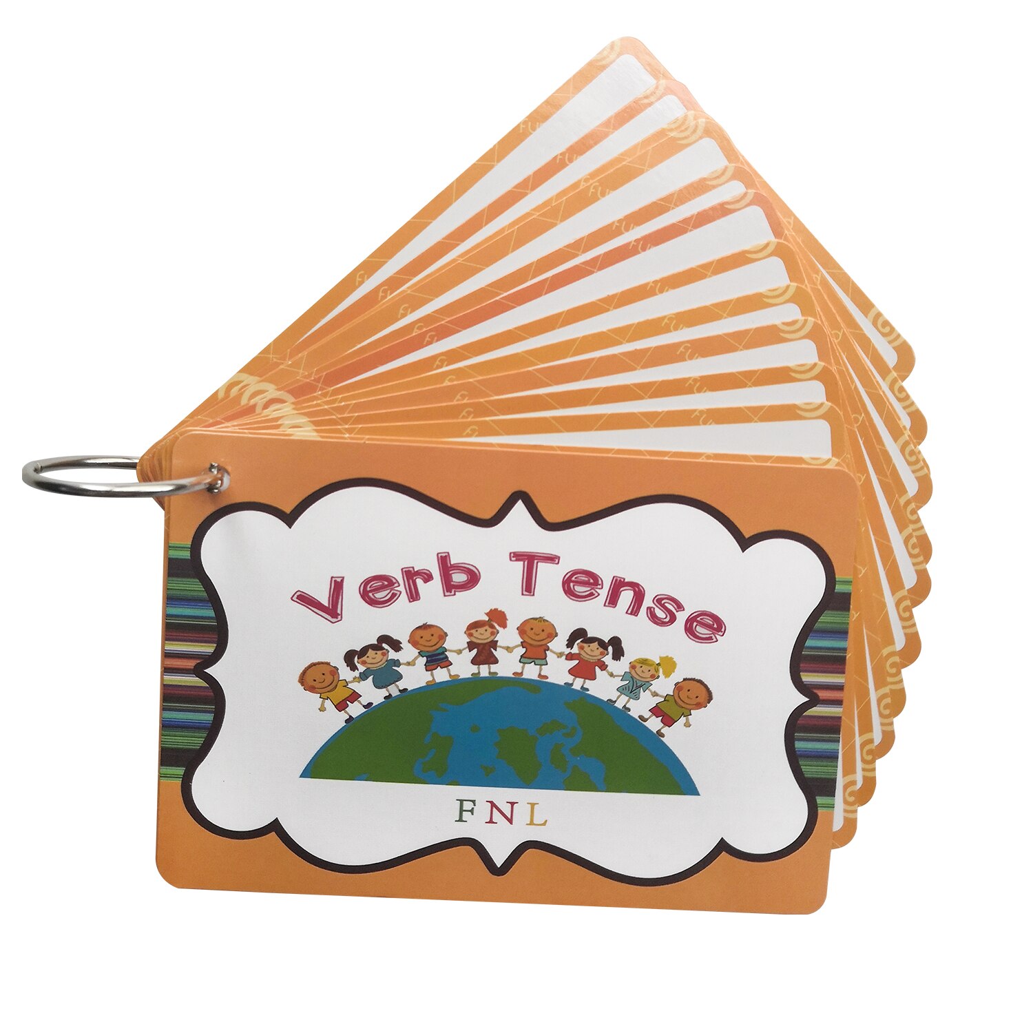 24 Groups/set Verb Tense Flash Card Leaning English Word Picture Educational Toys for Children Kids Games Classroom Cards