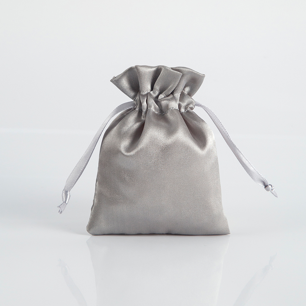 10 pièces petit sac à cordon de serrage en soie pour bijoux cheveux montre chaussures diamant perle anneau maquillage voyage emballage pochettes: 50cm / Couleur or jaune pâle