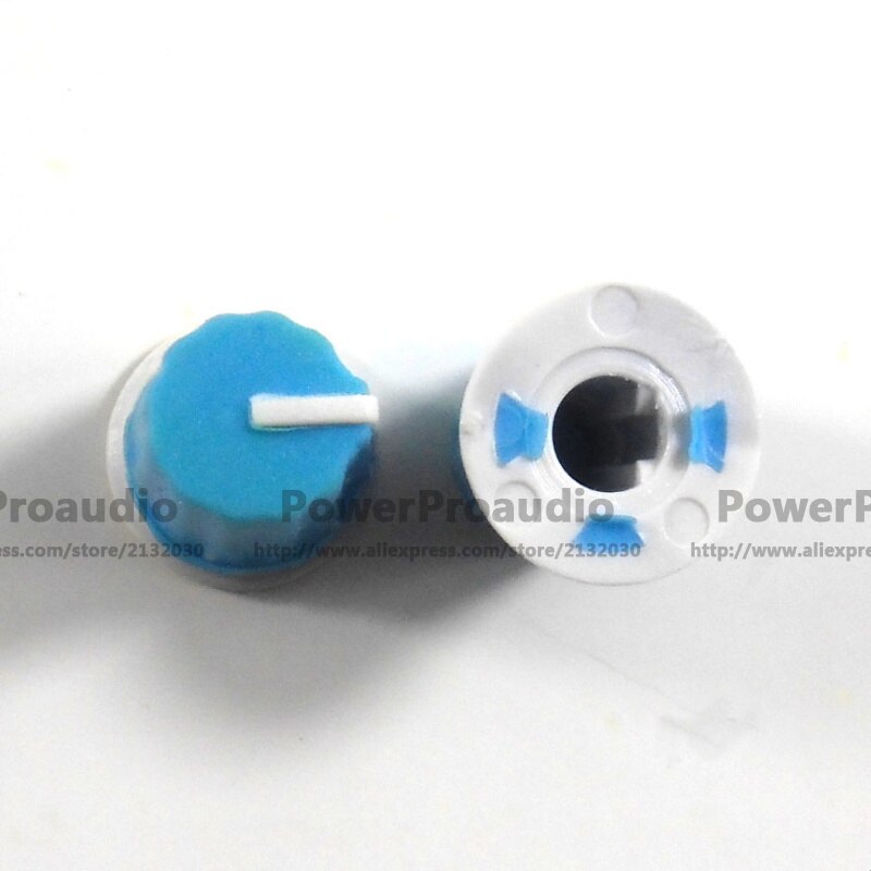 50PCS Sostituire Calotta del pomello Per Pioneer DJM800 900 2000 NXS, nero EQ Rotary Knob - DAA1176 DAA1305 Luce Blu