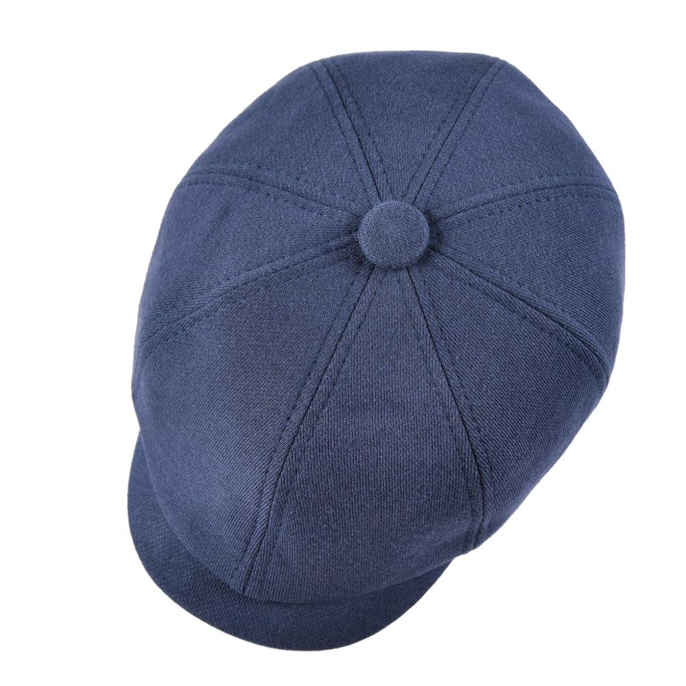 Voboom Big Size Katoen Platte Pet Mannen Vrouwen 8 Panel Klimop Caps Retro Krantenverkoper Caps Zacht Ademend Cabbie Gatsby Ivy hoed 321