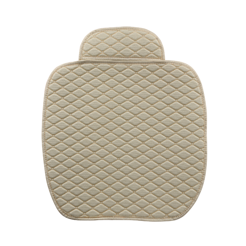 Linen Car Seat Cover Comfortable Front Auto Seat Cushion Non-slip Breathable Protector Mat Pad Four Season Interior Accessories