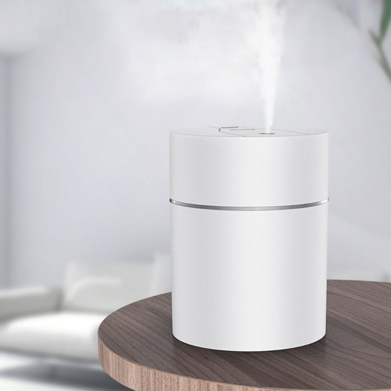 300ml Mini USB Air Humidifier with LED Breathing Light Nano Mist Diffuser Mute Humidification Air Purifier for Home Car