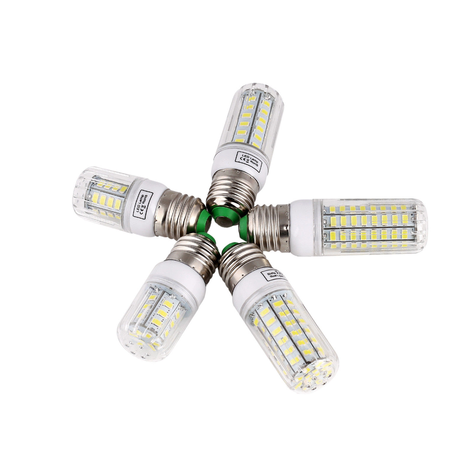 E27 LED Corn Light Bulbs Screw Base 5730 SMD 12W 15W 20W 25W 30W 110V Bright White Cool Warm Lamp Home Lampada Ampoule Bombillas