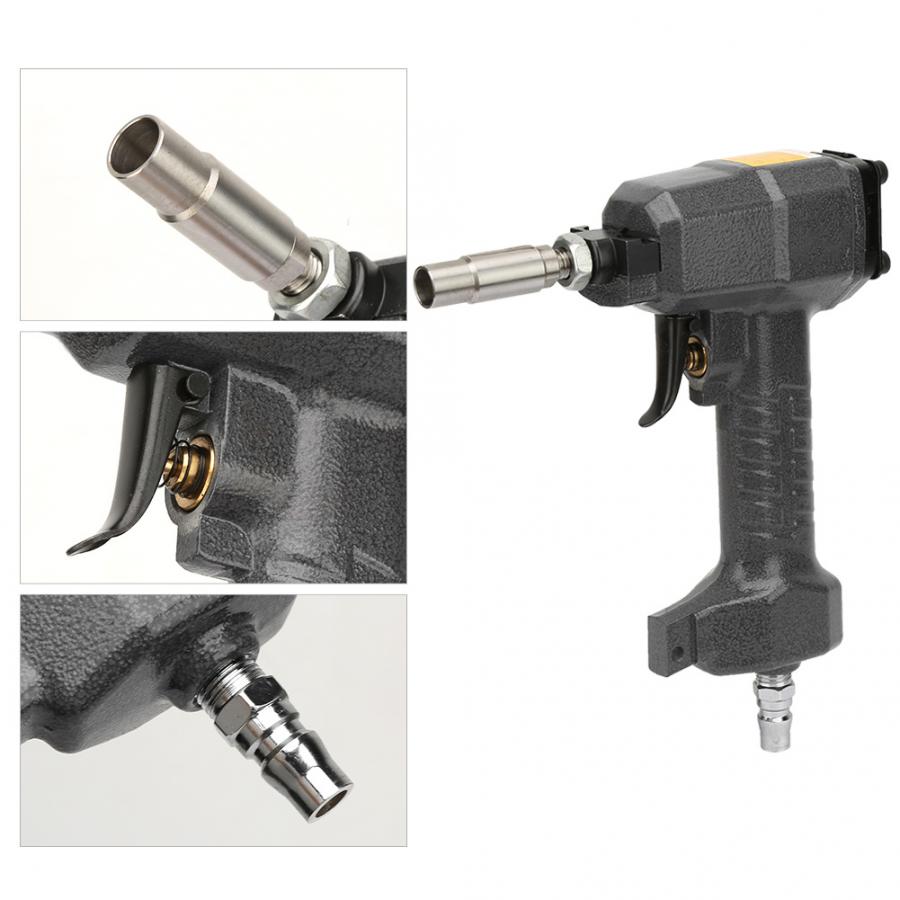 Garniture pneumatique finition broche pistolet cloueur outils de travail du bois Air clou pistolet 1170 pour fixation chaussures en cuir cadres photo bois