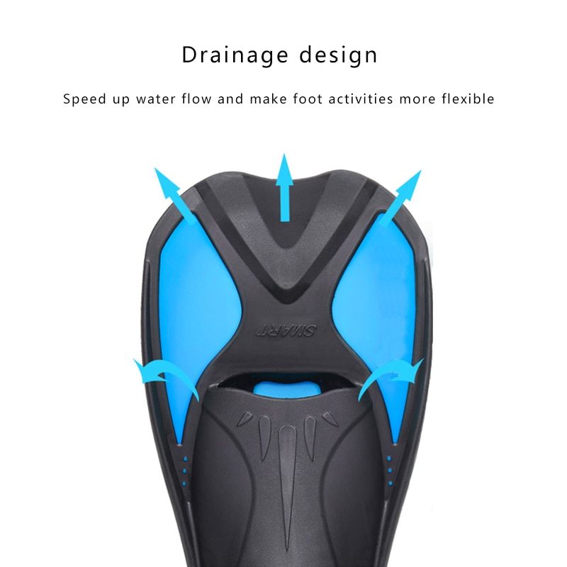 Snorkelen Duiken Zwemmen Vinnen Volwassen/Kids Flexibele Comfort Zwemmen Vinnen Dompelpompen Voet Kinderen Vinnen Flippers Water Sport