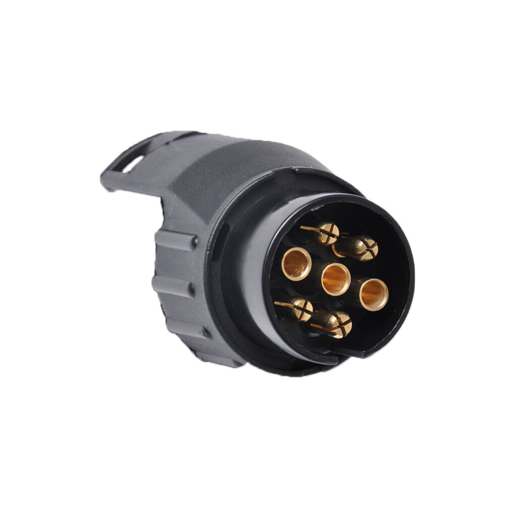 Car 13 To 7 Pin Trailer Adapter Connector Trailer Wiring Connector Socket 12V Car Caravan Accessories #BL4