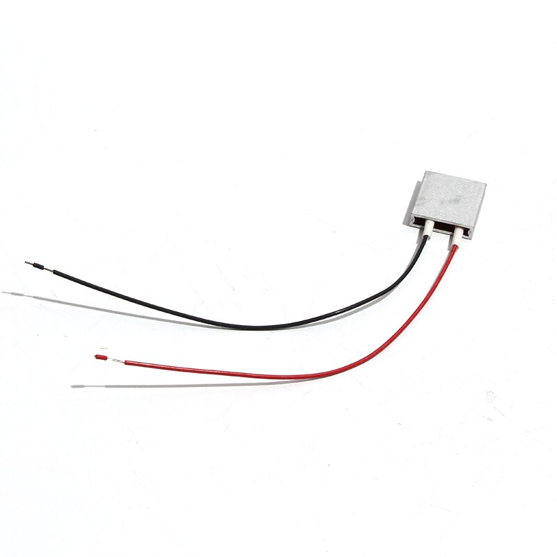 12V PTC Heizelement Thermostat 25*20*5mm Konstante Temperatur 50-140 Grad PTC Heizung Aluminium Hülse