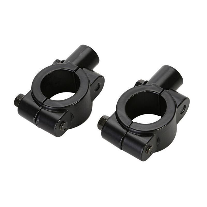 Support de montage de rétroviseur pour moto, 1 pièce, 10mm, 7/8 pouces