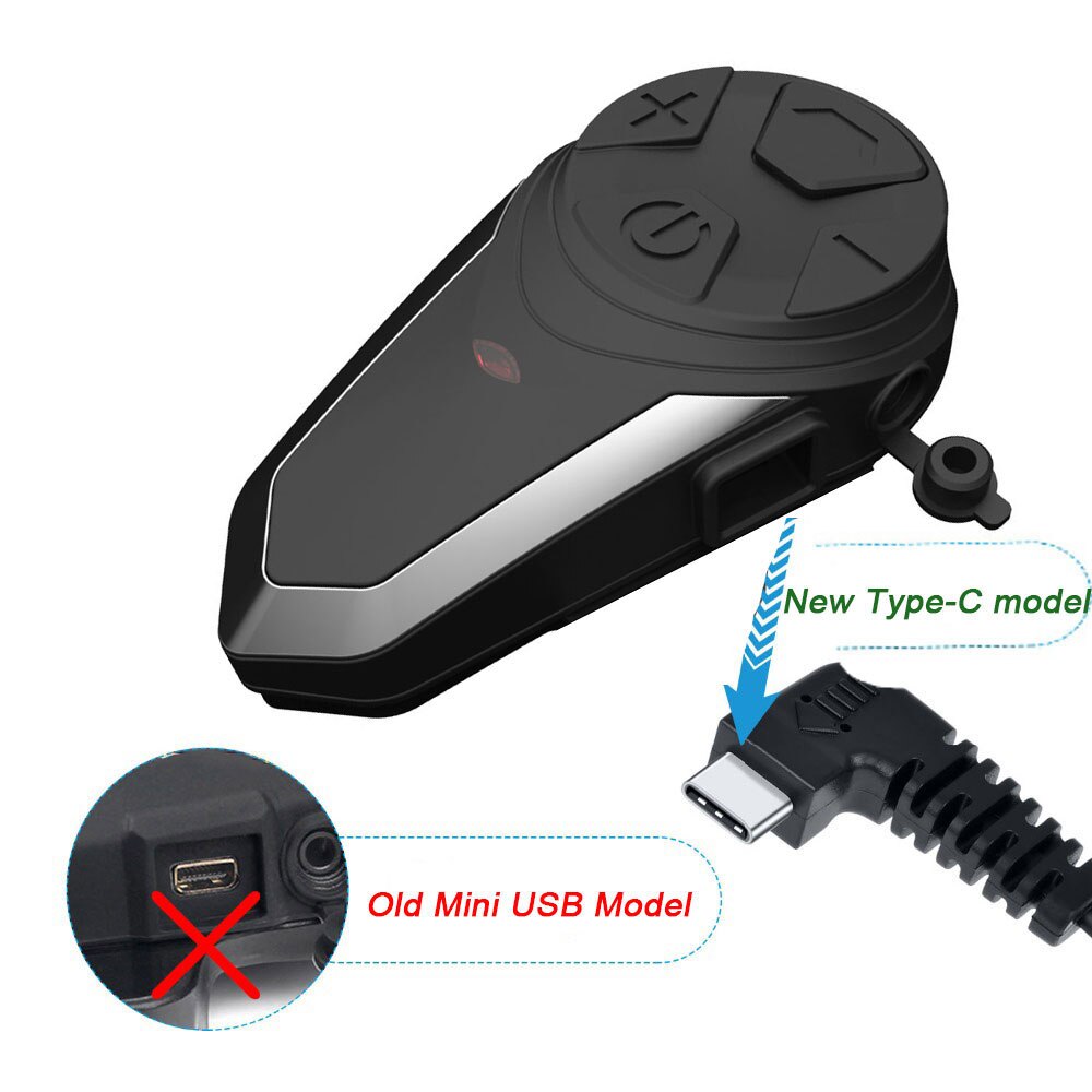 BT-S3 Bluetooth casque de moto Interphone casque casque BTS3 système de Communication de moto avec Radio FM pour 3 coureurs