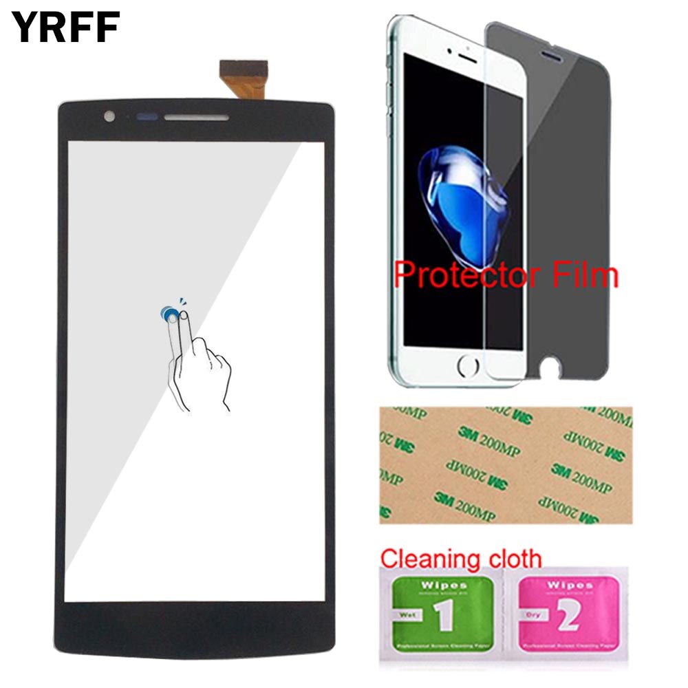 5.5 "Mobiele Touch Screen Voor oneplus One/1 + Een Plus 1 oneplus 1 A0001 Touch Screen Digitizer voor Glas Sensor Panel Gereedschap: Black No Tools
