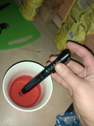 Brake Fluid Liquid Tester Car Brake Liquid Digital Tester For DOT3/DOT4 Automotive Testing 5 LED Car Diagnostic Indicator Pen