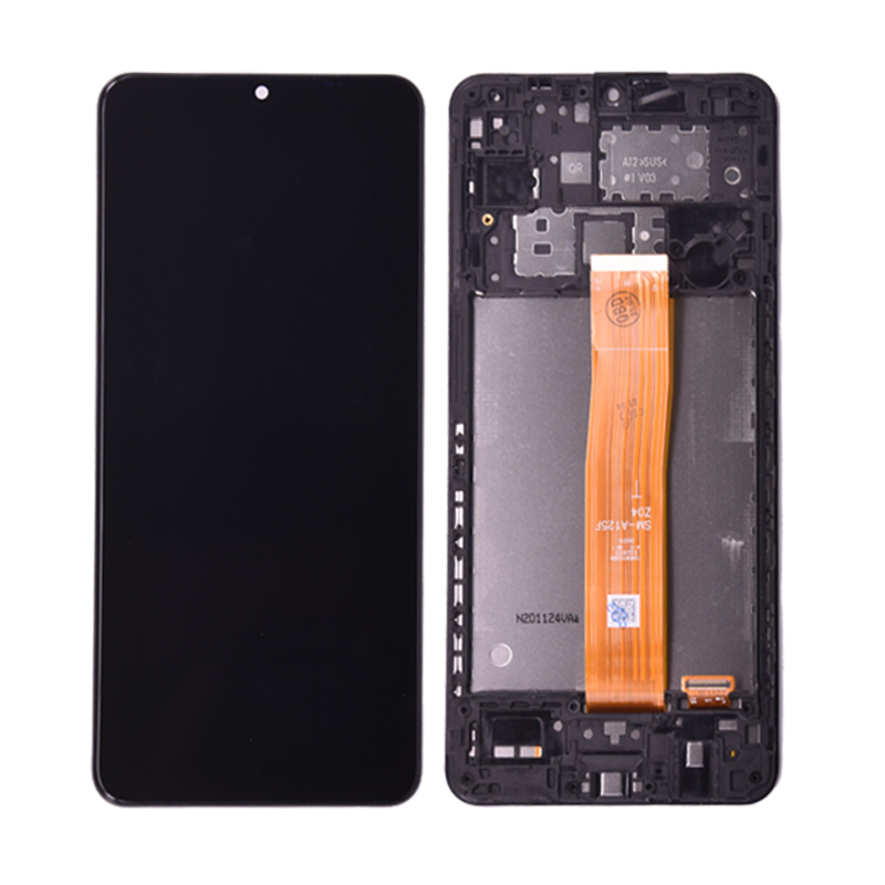 6.5 &quot;Original LCD Für Samsung Galaxis A12 Nacho LCD A127F A127M A127U LCD berühren Bildschirm Digitizer Für Samsung A127 Anzeige: Original mit Rahmen