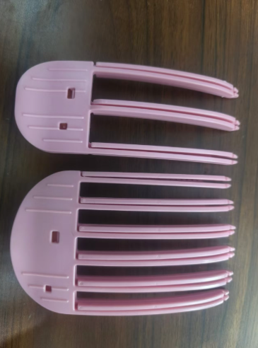 1/2Pcs Simple Fluffy Hair Roots Clips No Heat High Vertex Hair Curler Styling Fluffiness Women Men Volume Wind Sculpting Comb: pink