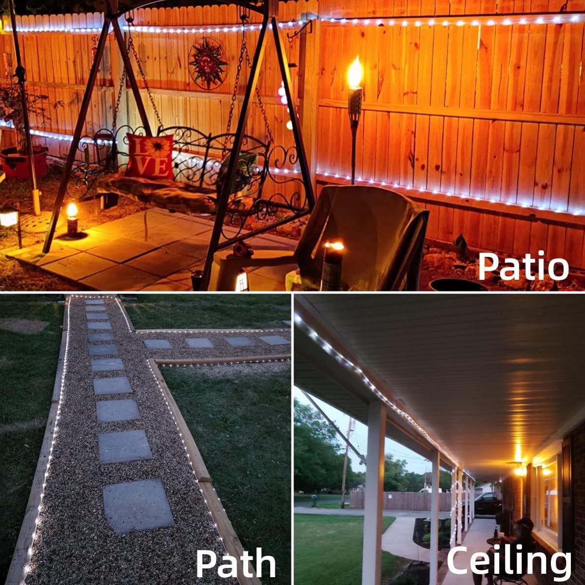Outdoor Solar Tube Touw Led Licht Kerst Tuin Decoratie Fairy Lichtslingers 22M/12M/7M bruiloft Led Guirlande Lamp