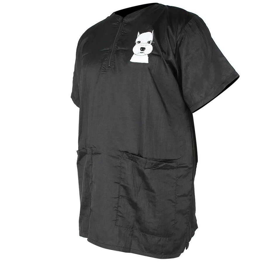 Salon kapper kleding kapperszaak kapper kapper waterdichte werkkleding l haar knippen cape rits wikkel