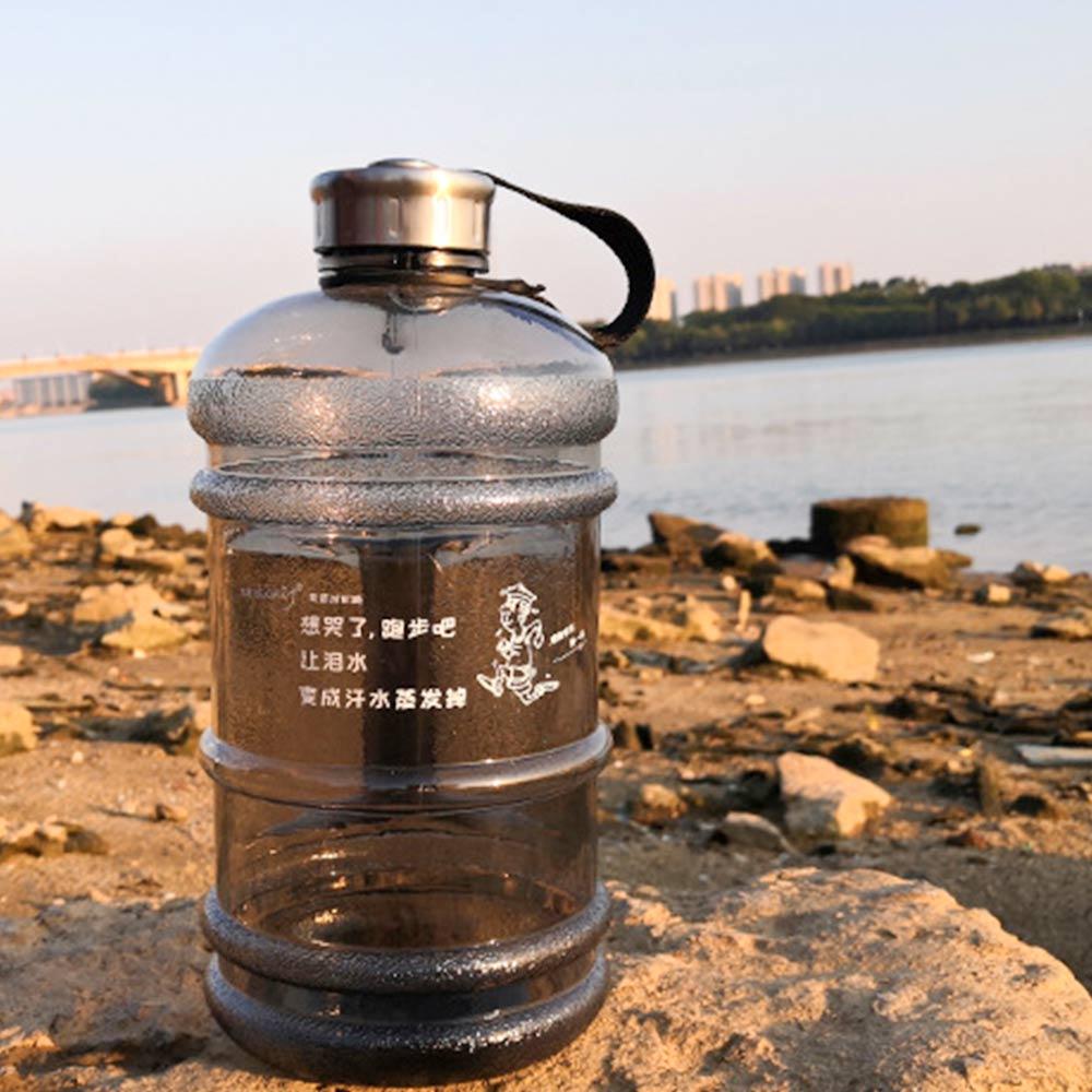 2.2L Water Bottle Large capacity Sports Drinking Bottle Easy To Carry Gym Fitness Kettle Outdoors Water Shaker Camping Fitness