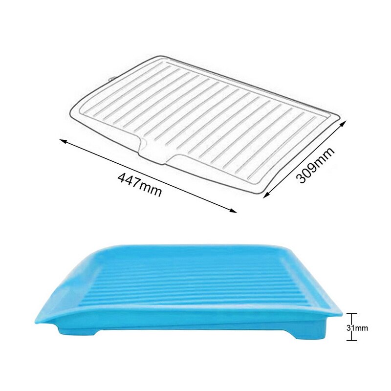 Kitchen Drain Rack Silicone Dish Drainer Tray Large Sink Drying Rack Worktop Organizer Drying Rack For Dishes Tableware