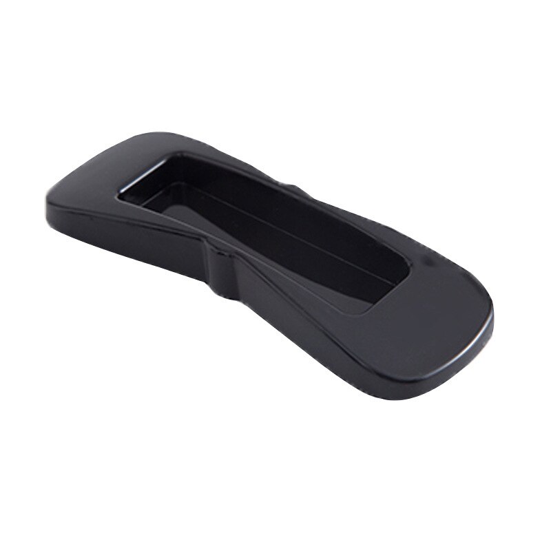 1Pair Plastic Self-adhesive Door Handles Wardrobe Pulls Door Glass door and window sliding door push-pull auxiliary door handle: Black