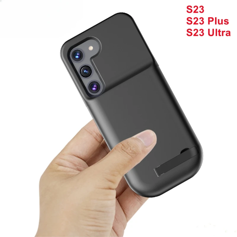 10000 mah powerbank voor samsung galaxy  s23 s22 s8  s10 s10e note 8 9 10 en 20  s20 +  plus  s21 fe (batterijopladerhoesje)