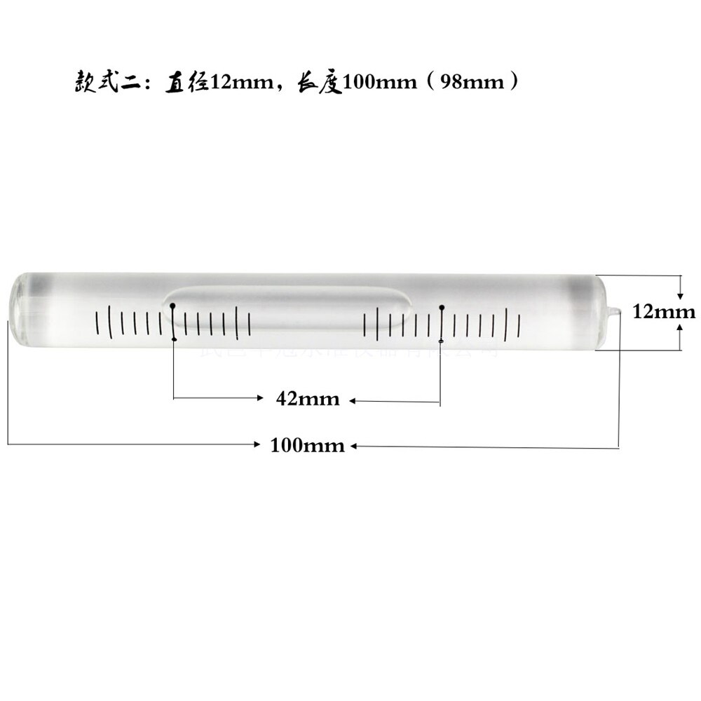 QASE High Precision Glass Spirit Level Bubble Accuracy 0.02mm/m