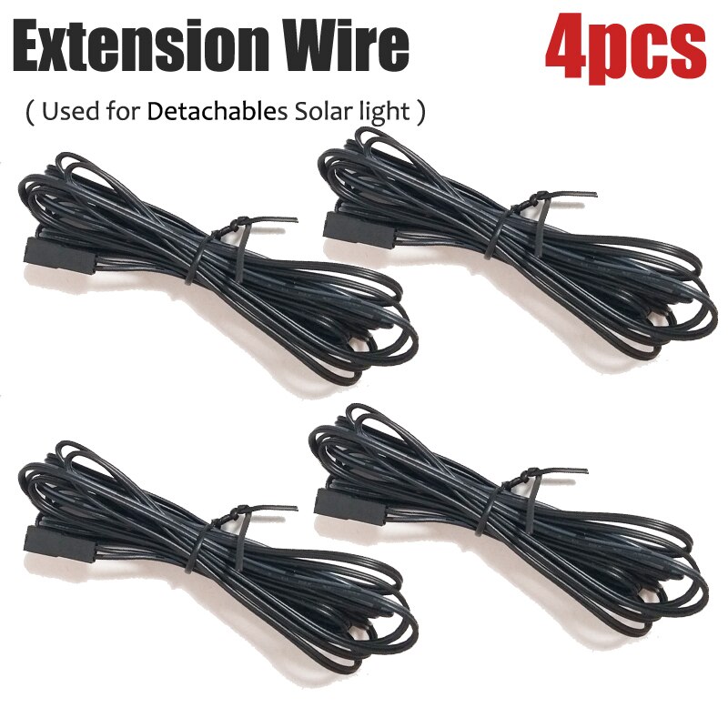 solar lamp LED wall lighting solar power lantern PIR Sensor outdoor indoor home waterproof Ip 65 garden Separated: Extend cord 4pcs