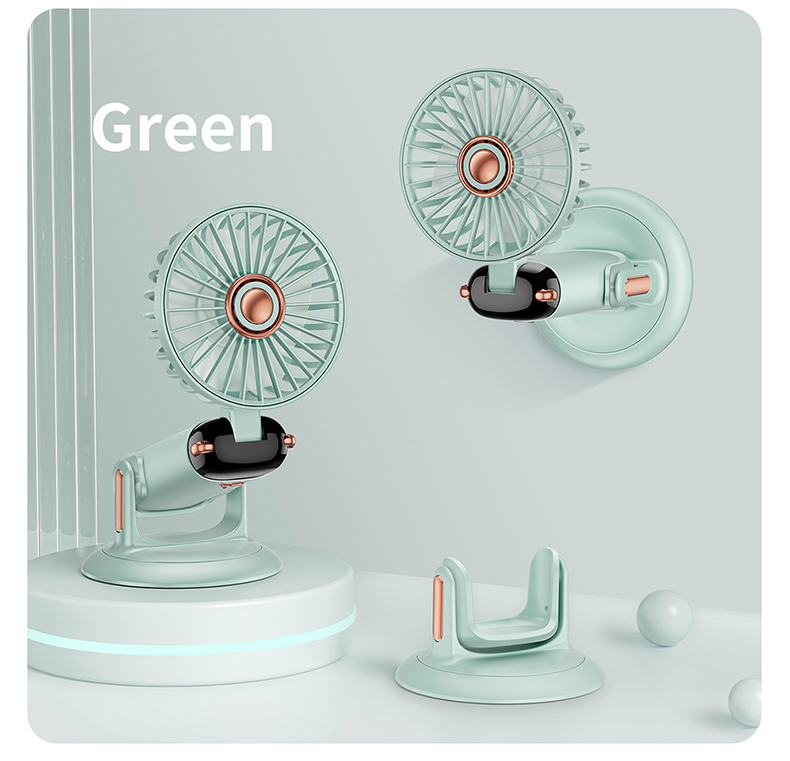 Mini ventilador portátil dobrável, 3000mah, mesa externa, pendurado no pescoço, 5 velocidades, usb, recarregável, suporte para telefone, tela de exibição: Cinza claro