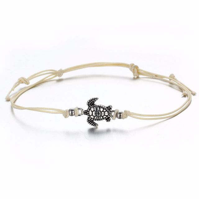 Women's Vintage Heart Flower Barefoot Sandals Beach Anklet Tassel Chain Foot Jewelry Bracelet on Leg Bracelet Ankle Jewelry: white