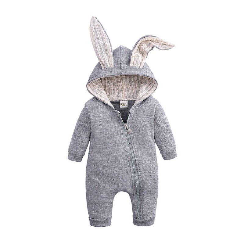 Höst vinter småbarn babykläder unisex pojkar flickor kläder pojke rompers barn kostym för flicka spädbarn jumpsuits overaller: C / 6m