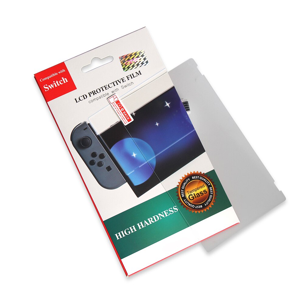 Gehärtetem Glas Bildschirm Schutz für Nintendo Schalter Abdeckung fallen für Nintendo Schalter Ultra hoch Definition Spiel