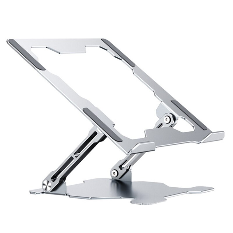 Laptop Stand Ergonomic Aluminum Height-Adjustable Computer Stand Desktop Laptop Stand for 11-17 Inch Laptop: Orange