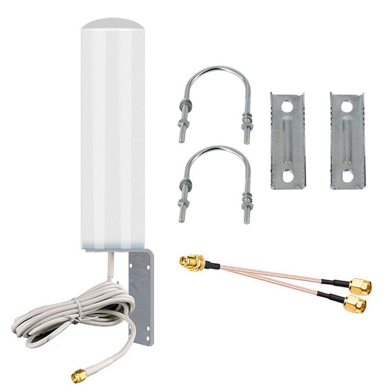 12DBi Hotspot Miner Outdoor 915Mhz 868Mhz LoRa Antenna 2G 3G 4G for RAK Nebra Bobcat Signal Booster Router Extender: Default Title