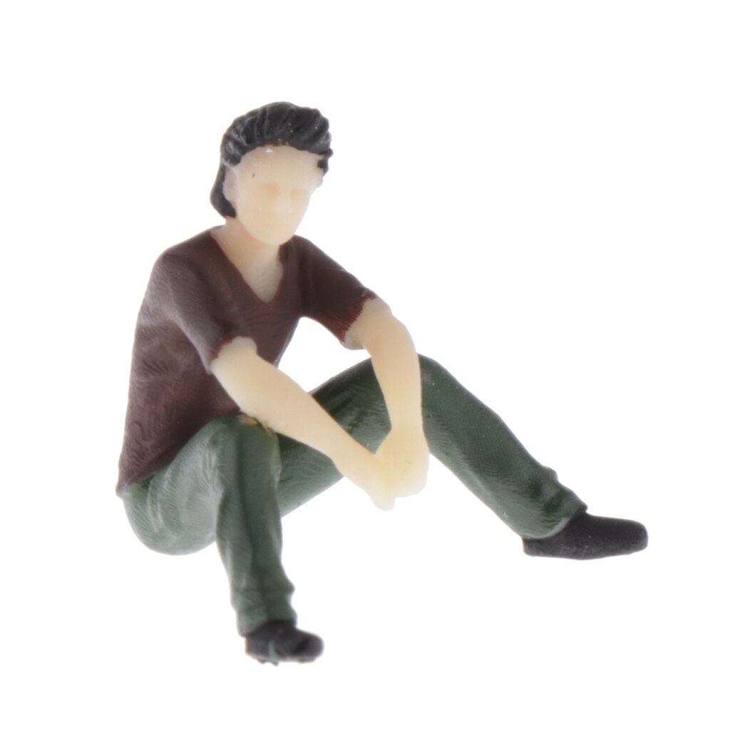1:64 figuras de Diorama, uniforme para chicas jóvenes, chico japonés para GTR RWB: Boy Listening A