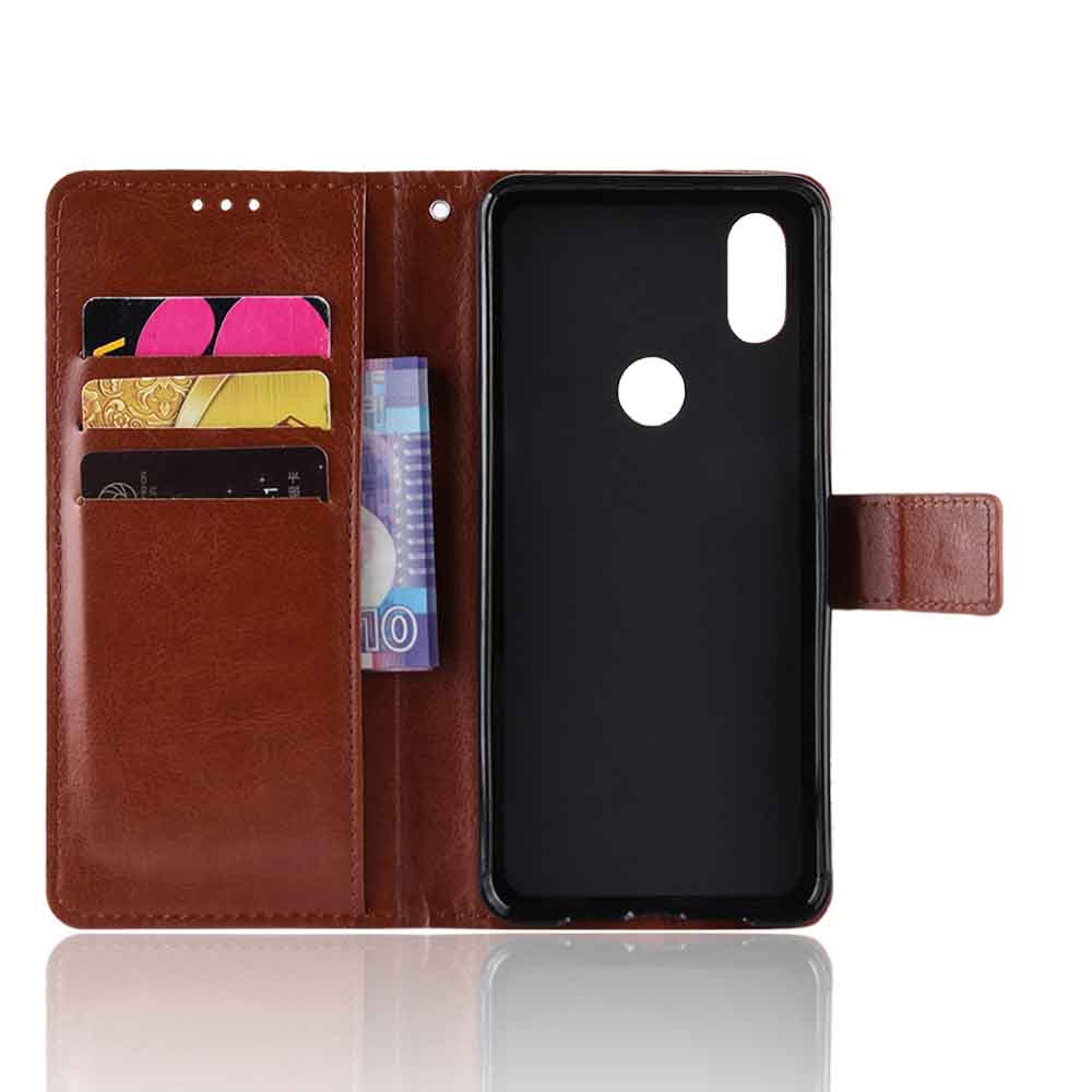 Leather phone case for Xiaomi mi MAX2 max 2 / MAX3 max 3 / MIX 3 mix3 back Cover Flip card wallet with stand Retro Coque