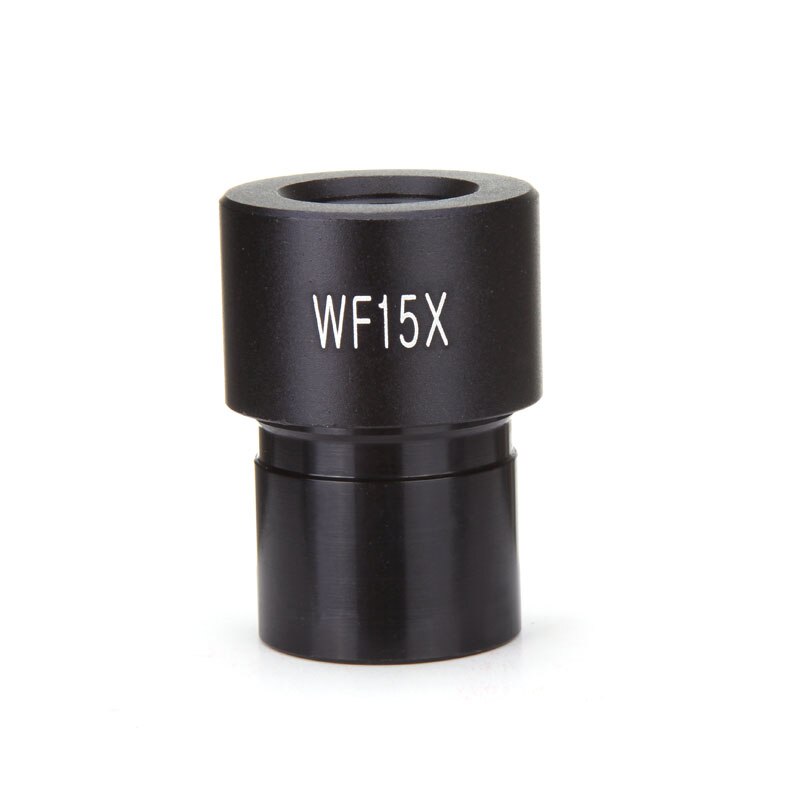 Biological Microscope Eyepiece 5X 10X 15X 16X 20X 25X Wide Angle Optical Glass Lens Mounting Size 23.2 mm Microscope Accessories: WF15X