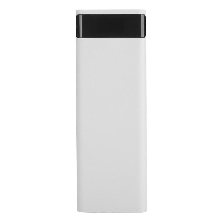 10X18650 Batterij Doos Draagbare Stroombron Geen Lassen Jacking Diy Power Bank Shell Kit Accessoire Batterij Houder Batterij doos: WHITE