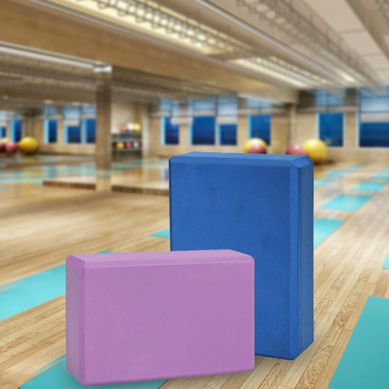 Yoga Blocks High Density EVA Foam Blocks for Yoga Pilates Meditation Gym Fitness 77HC