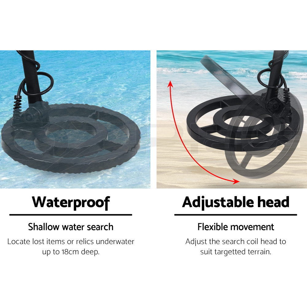 Deep Underground Metal Detector High Sensitivity LCD Display Screen Searching Gold Digger Treasure Hunter Finder Scanner