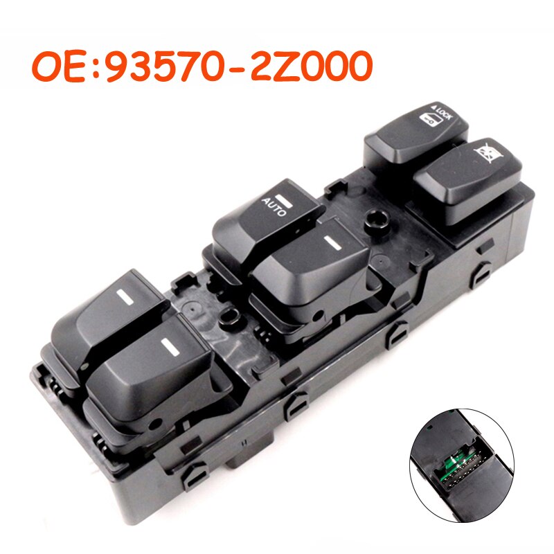 OEM 93570-2Z000 935702Z000 For Hyundai IX35 Car Driver Passenger Side electric Power Window Lifter regulator Control Switch