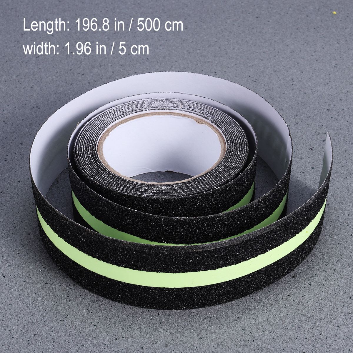 1Pcs Anti-Slip Tape Frosted Oppervlak Groen Fluorescerende Anti-Slip Tape Antislip Tape Schurende Tape voor Indoor Outdoor Vloer A45