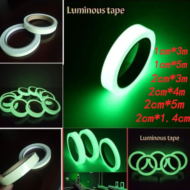 Modieuze Glow-In-The-Dark Riem Kicks De Voet Lijn Milieubescherming Huishouden Metoop Siert Glow-in-The-Dark Strip