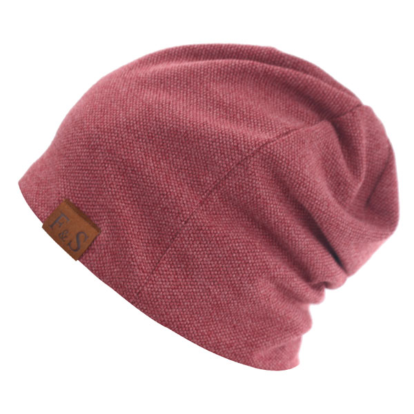 Skullies Beanies Knitted Hat Men Autumn Hats For Men Bonnet Gorras Skull Mask Soft Male Balaclava Women Winter Beanie Hat Cap: red