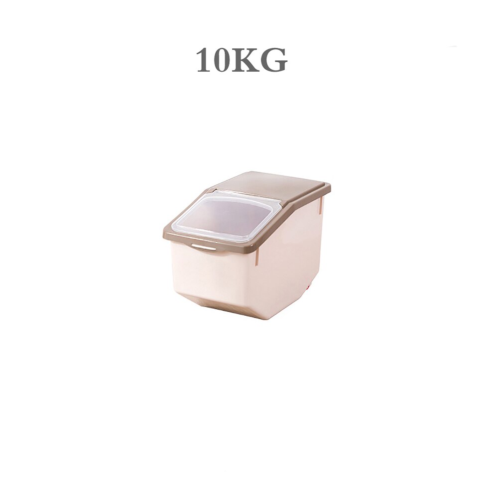 Plastic Food Kitchen Container Sealed Crisper Grains Tank Storage Kitchen Sorting Rice Storage Box Container Jars 10kg 6kg